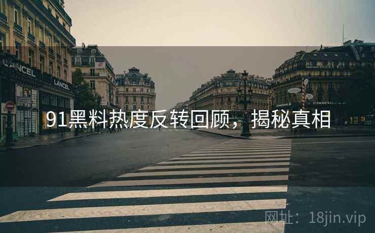 91黑料热度反转回顾，揭秘真相